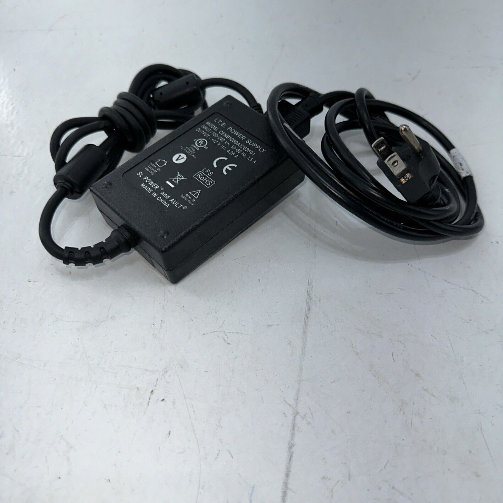 *Brand NEW*AULT ITE CENB1050A1203F01 12V 4.26A AC/DC Adapter SL Power & AULT Power Supply
